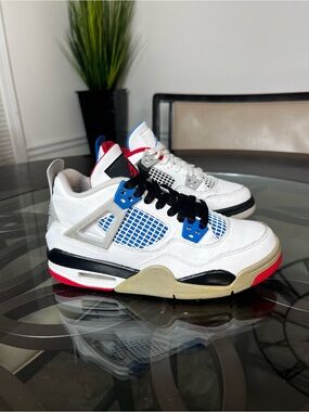 Nike Air Jordan 4 Retro What the Kids Sz 4.5 Y